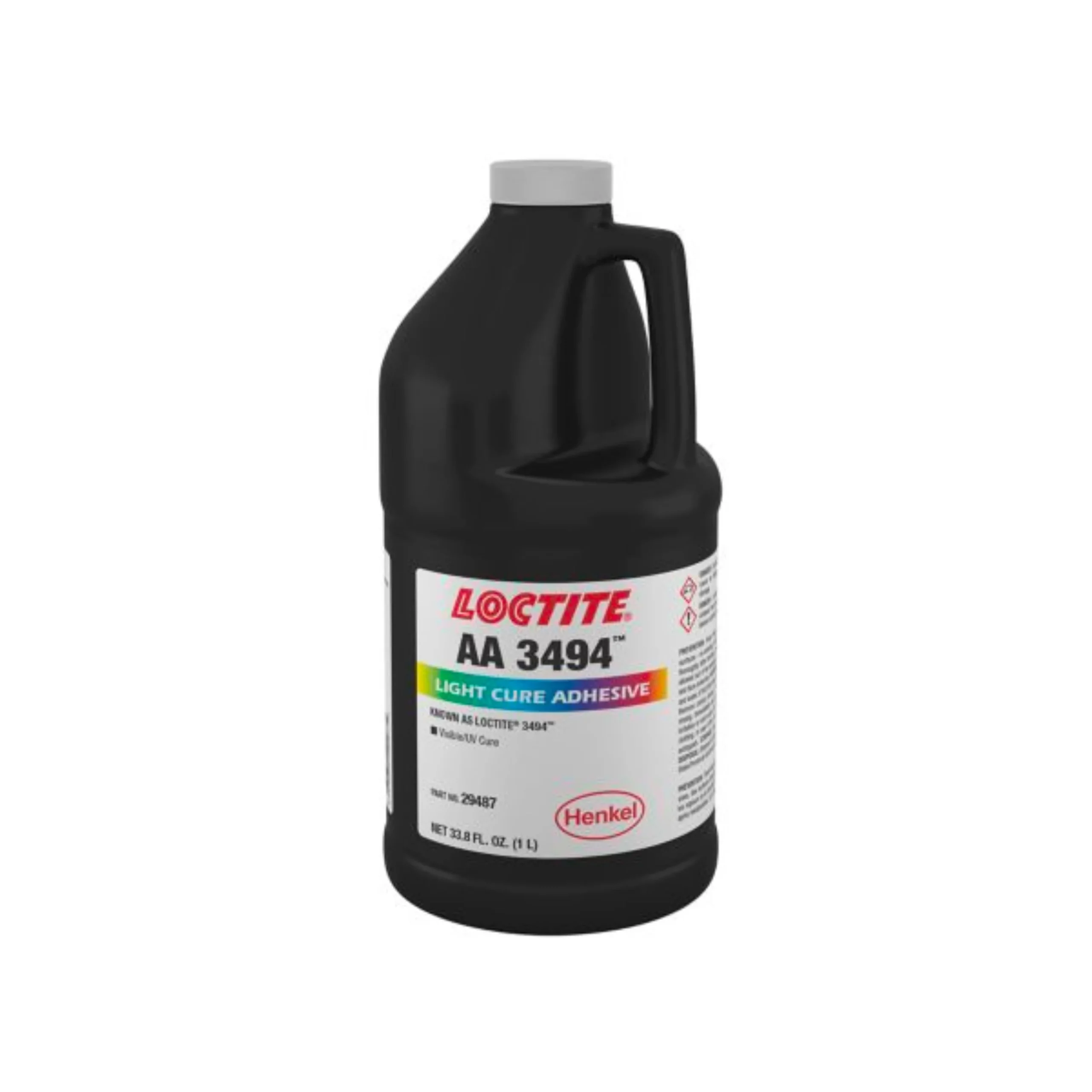 LOCTITE AA 3494 акриловий клей, прозорий, УФ полімеризація