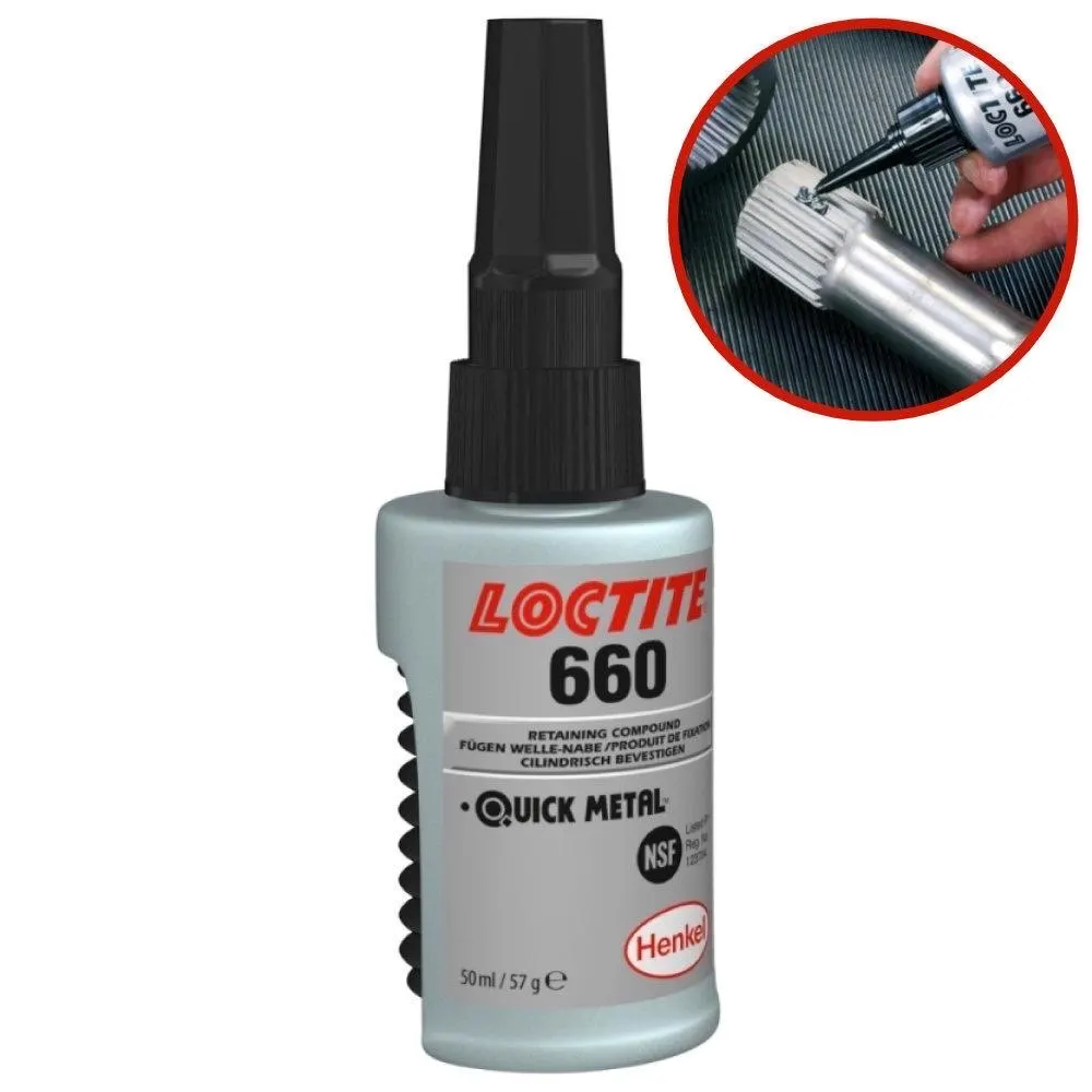 LOCTITE® 660 вал-втулковий високов'язкий фіксатор для максимального зазору до 0,5мм
