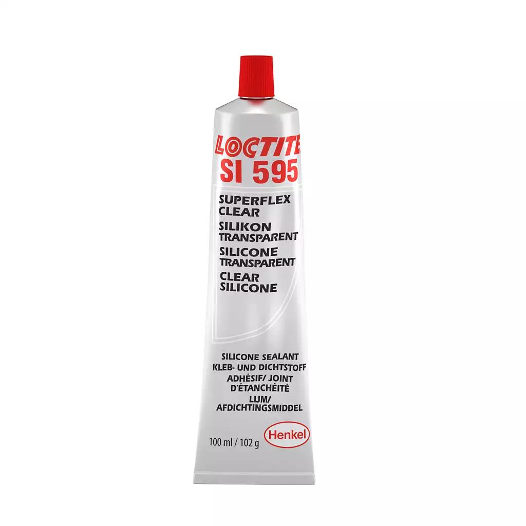 LOCTITE® SI 595 силіконовий клей-герметик, універсальний, прозорий