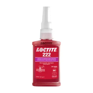 LOCTITE® 222 анаеробний різьбовий фіксатор, низької міцності для малих фітінгів
