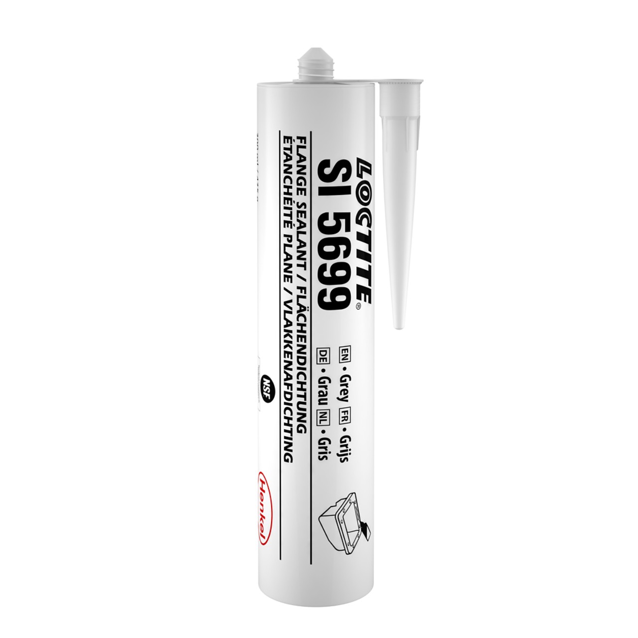 Loctite SI 5699 силіконовий герметик, нейтральний, підвищена хімостійкість